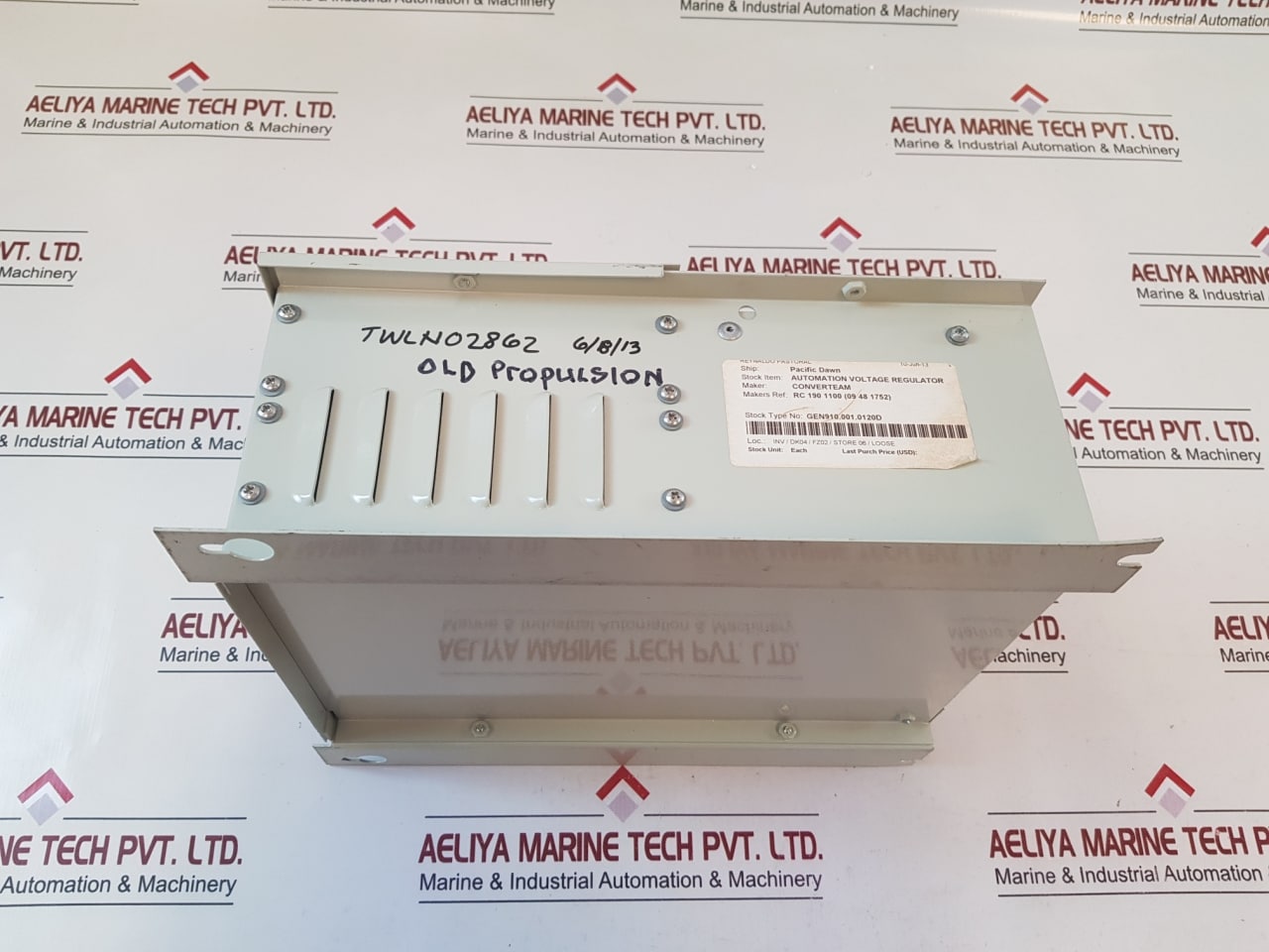 A-c-e-o Converteam 15074/1100 Automation Voltage Regulator
