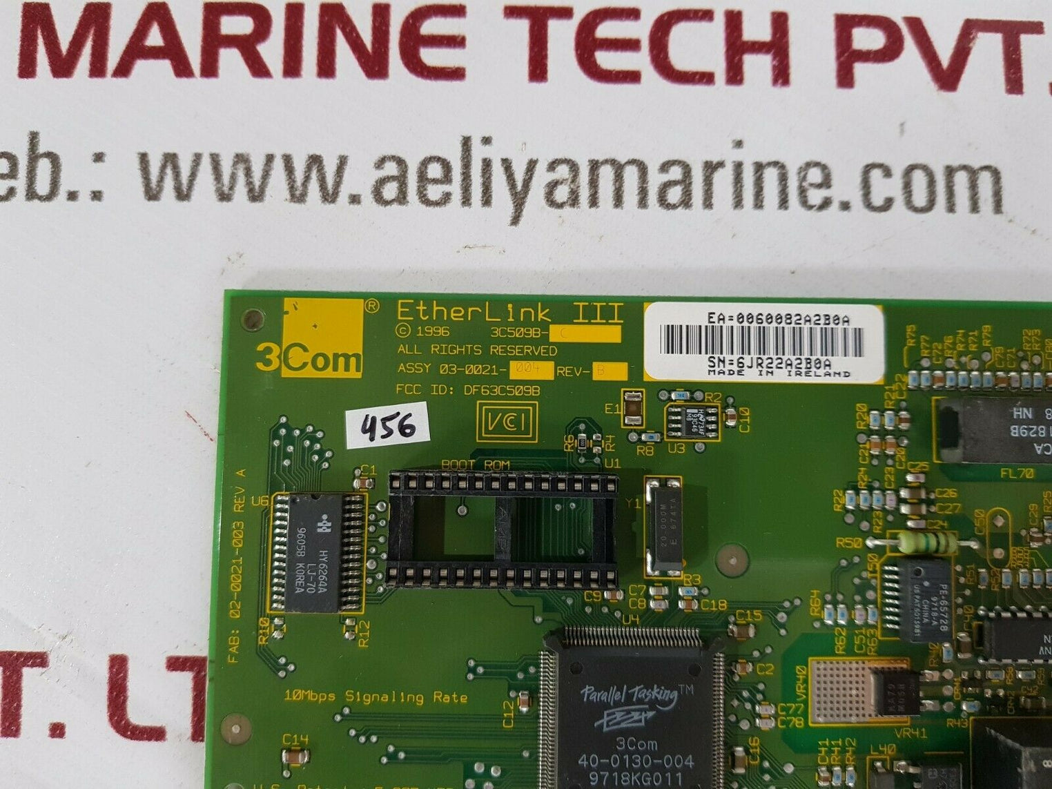 3com etherlink iii 03-0021-004 network card