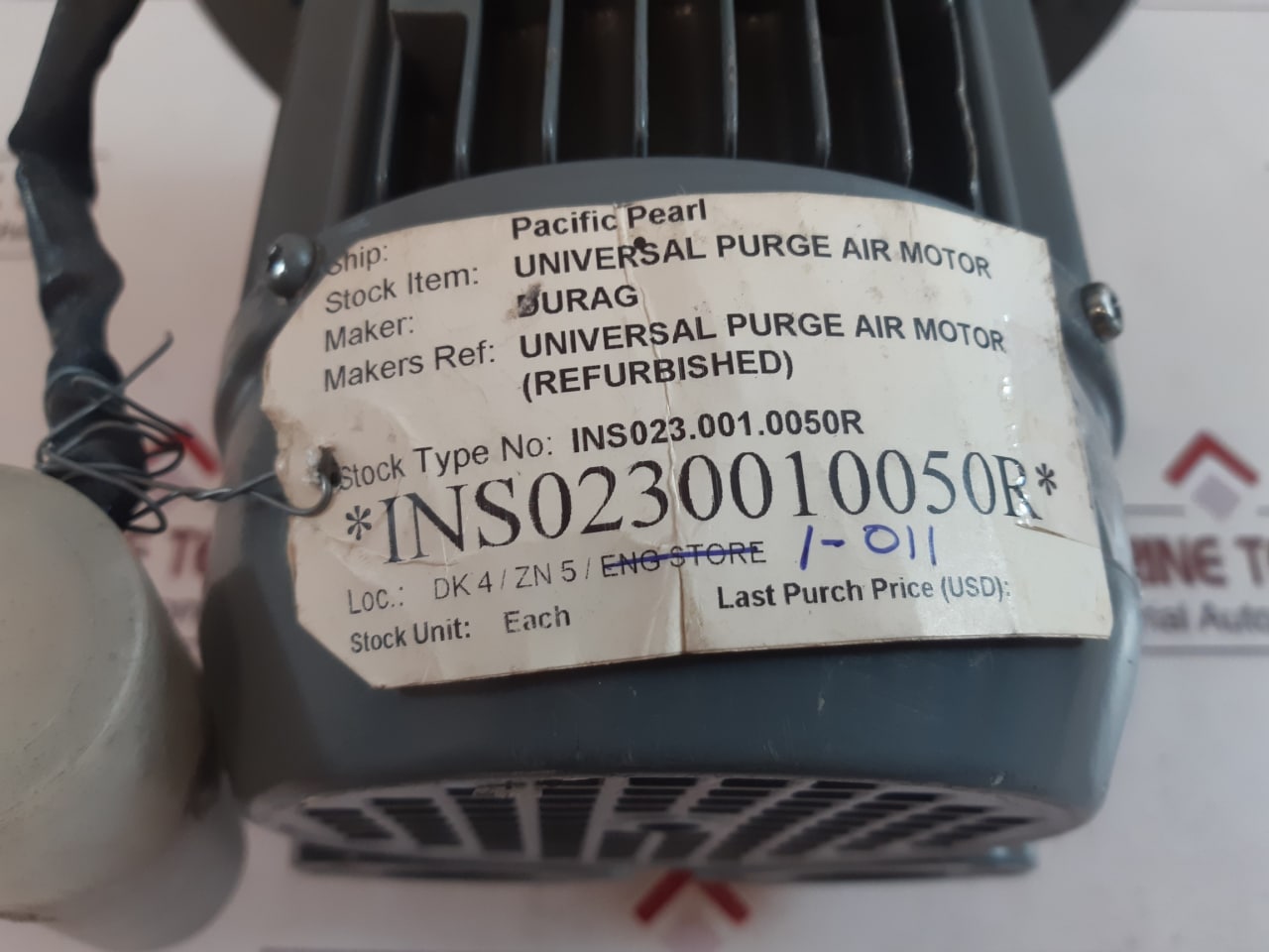 Esam Uni Jet 75 Ce Universal Purge Air Motor
