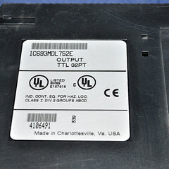 Ge fanuc ic693mdl752e output module