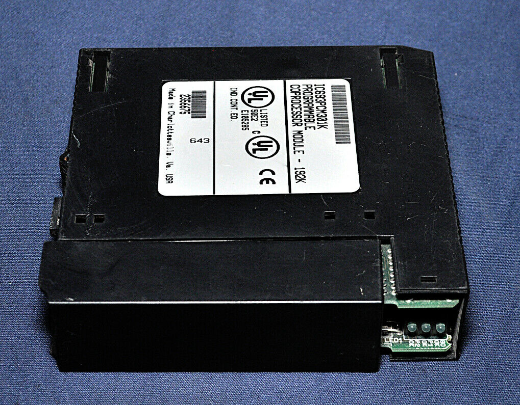 Ge fanuc ic693pcm301k programmable coprocessor module-192k