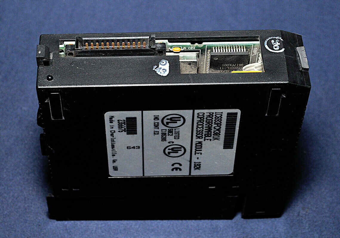 Ge fanuc ic693pcm301k programmable coprocessor module-192k