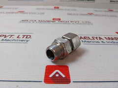 4571 14S Stainless Steel Straight Compression Fitting With Male Thread