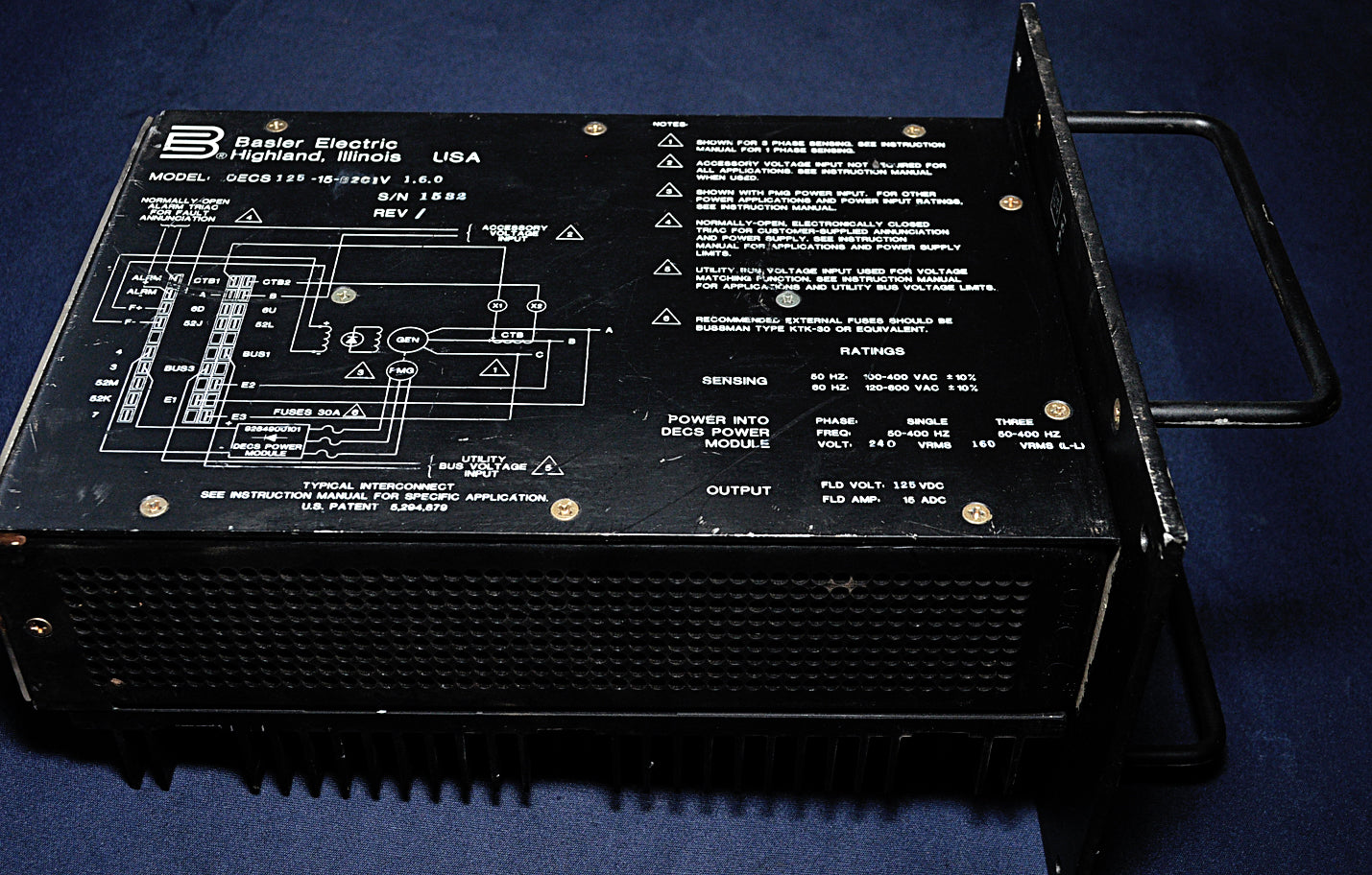 Basler digital excitation control decs