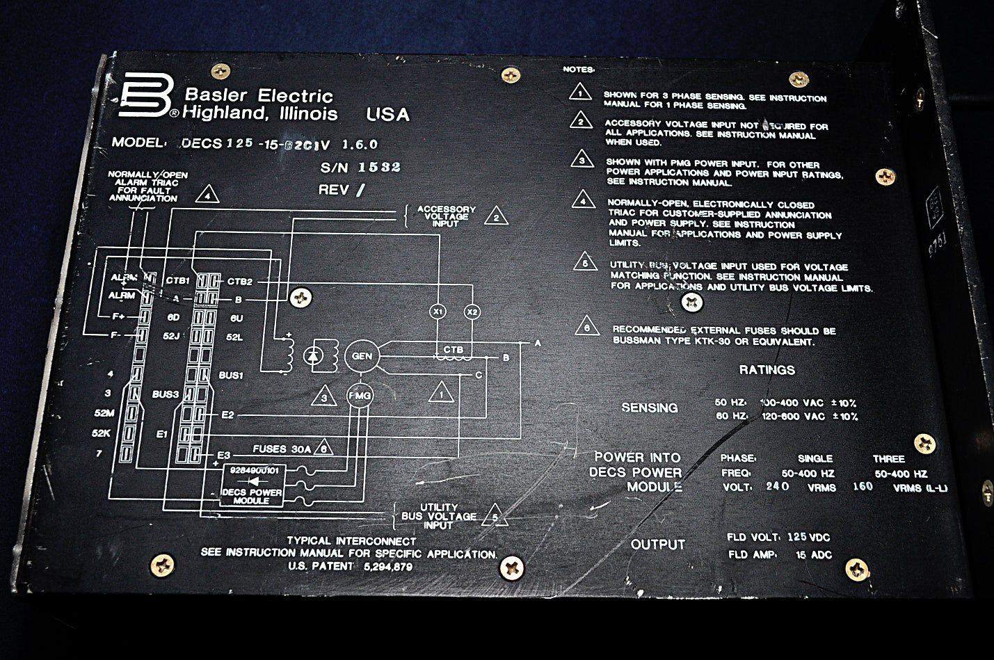Basler digital excitation control decs