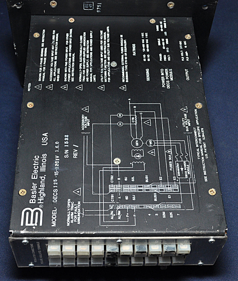 Basler digital excitation control decs