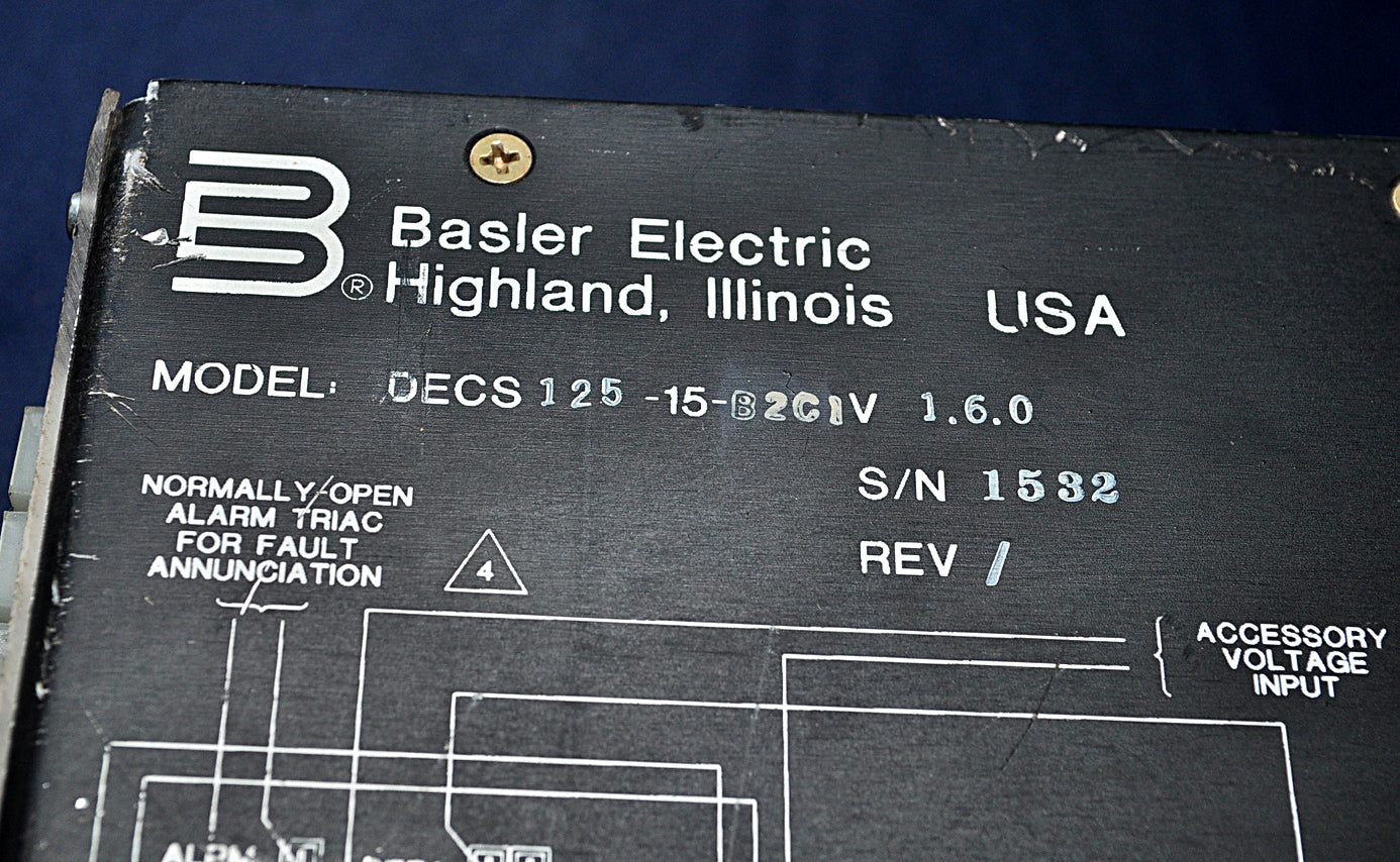 Basler digital excitation control decs