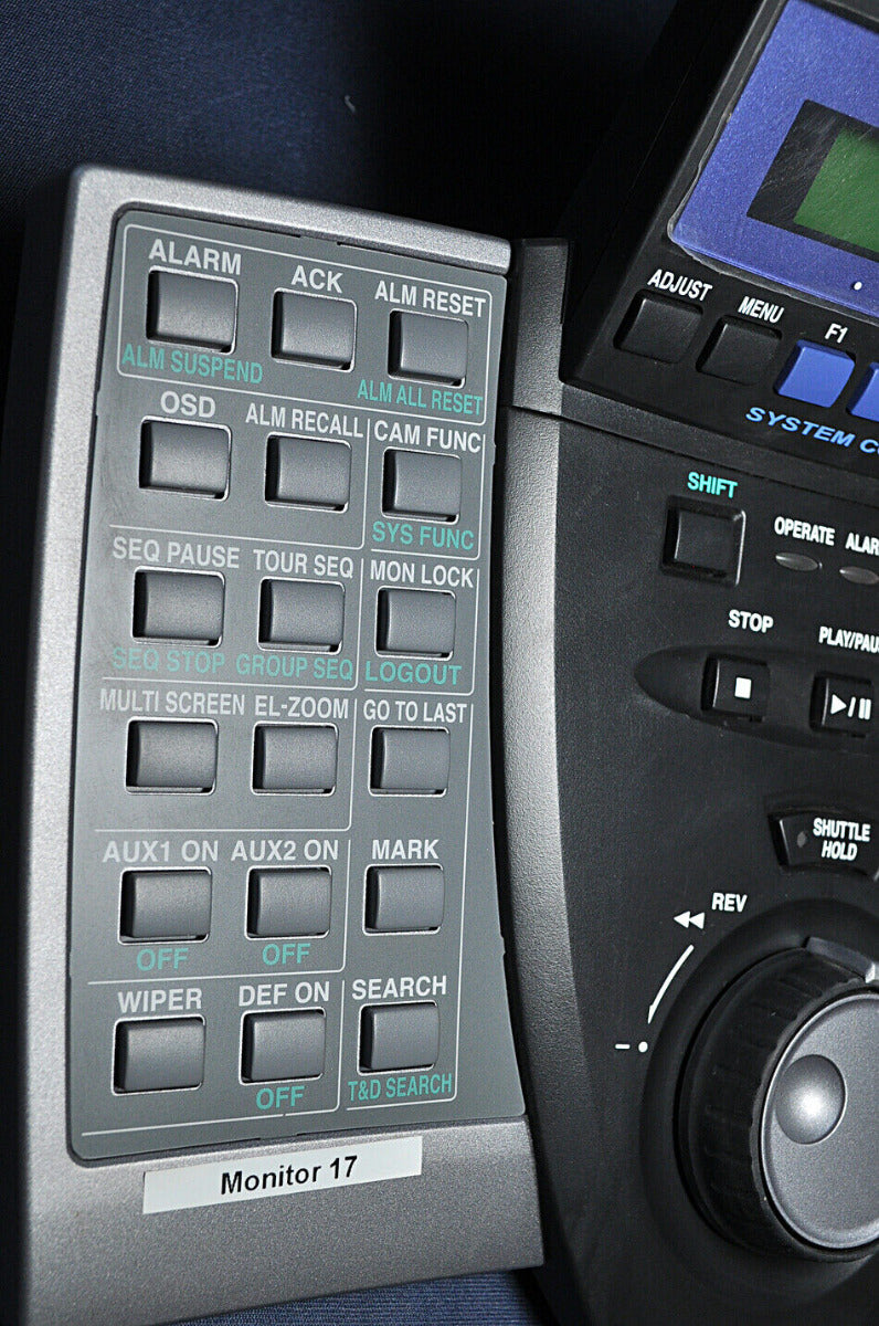 Panasonics wv-cu650 system controller with joy stick