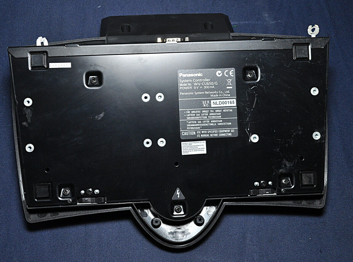 Panasonics wv-cu650 system controller with joy stick