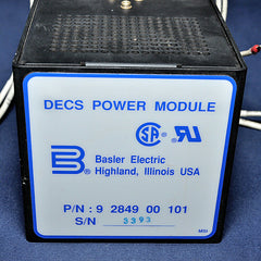 Basler electric 9 2849 00 101 decs power module