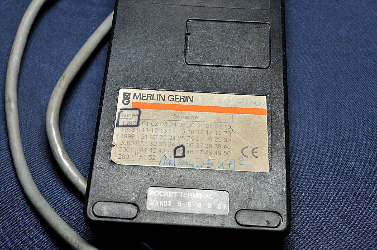 Merlin Gerin tsm 2001 pocket terminal