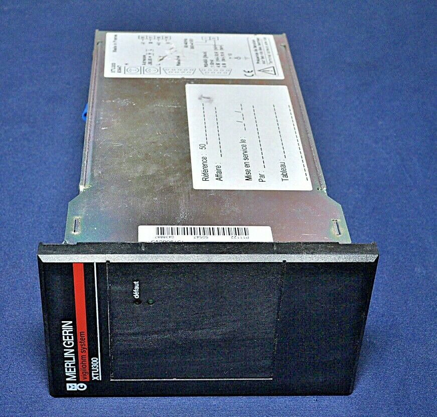 Merlin gerin xtu300 vigilohm system