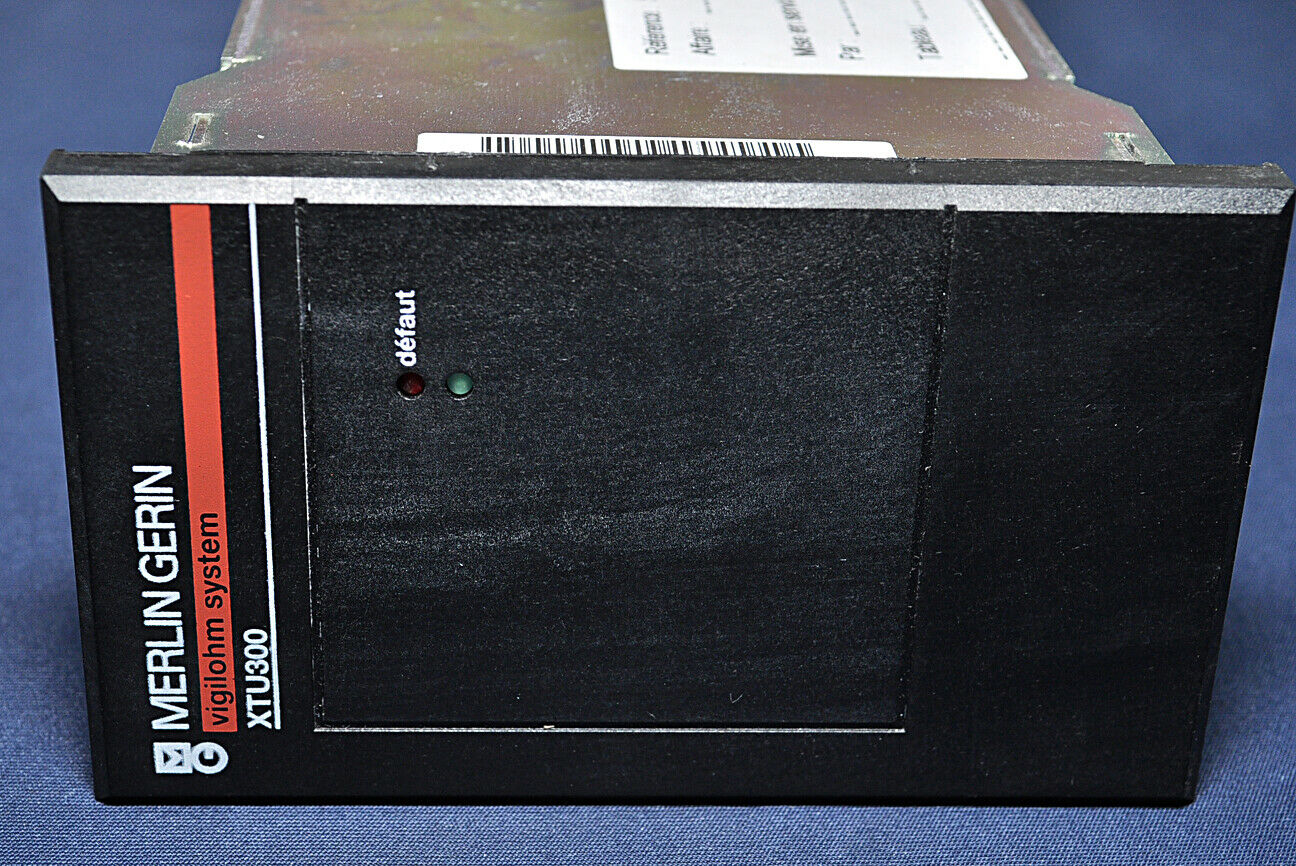 Merlin gerin xtu300 vigilohm system