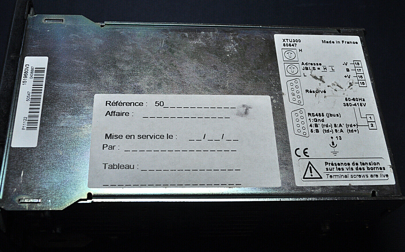 Merlin gerin xtu300 vigilohm system