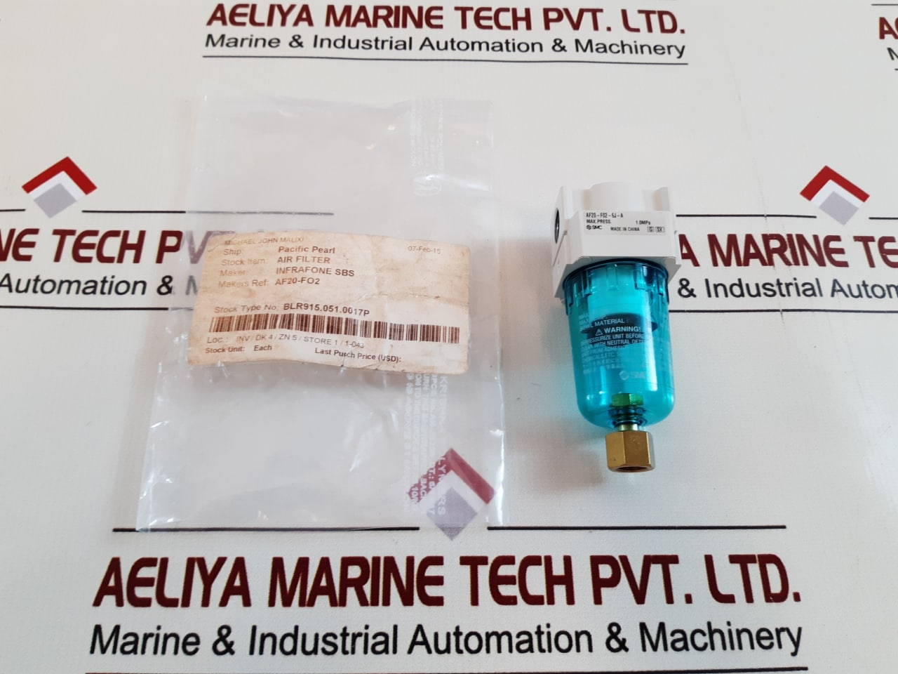 Smc Af20-f02-6J-a Air Filter
