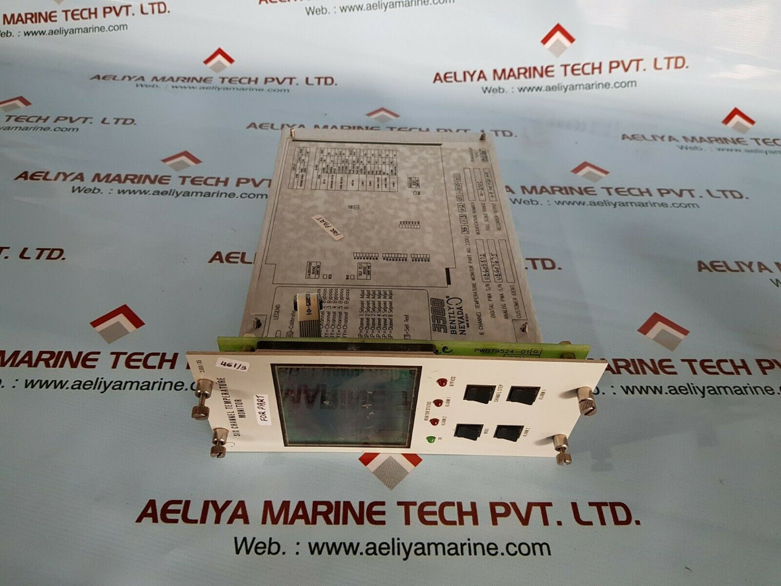 Bently nevada 3300/35-13-02-01-00-01 six channel temperature monitor