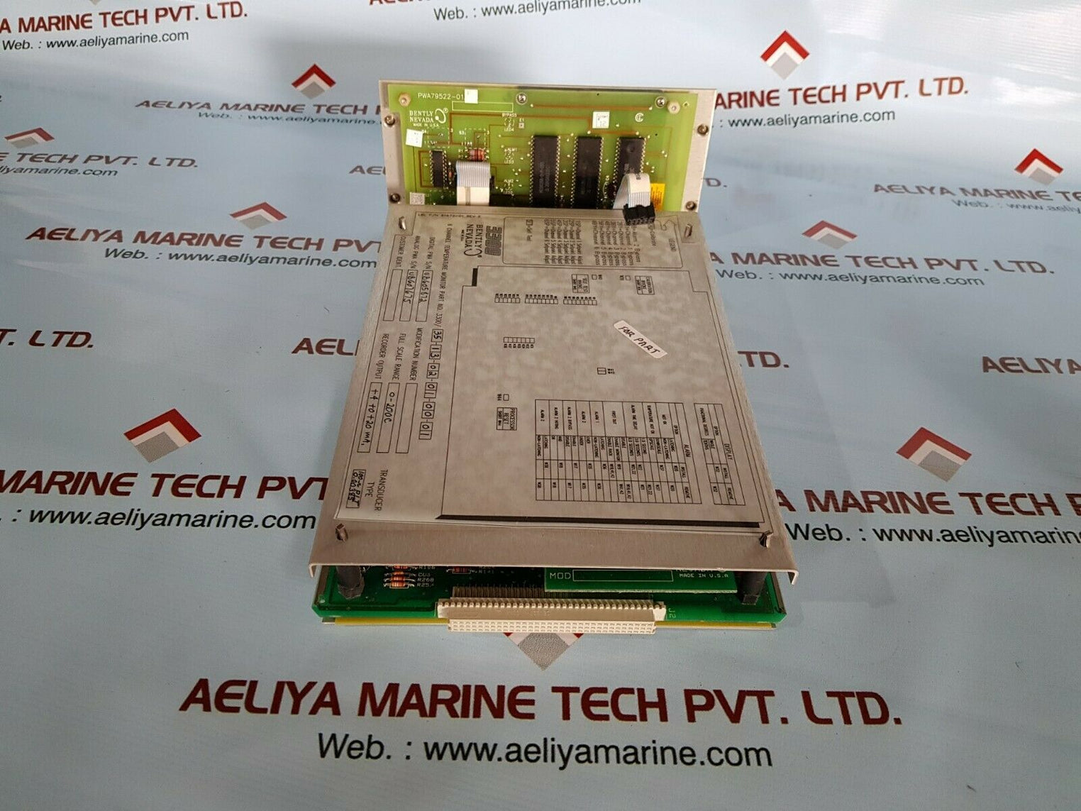 Bently nevada 3300/35-13-02-01-00-01 six channel temperature monitor