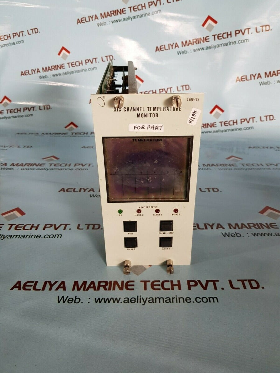 Bently nevada 3300/35-13-02-01-00-01 six channel temperature monitor