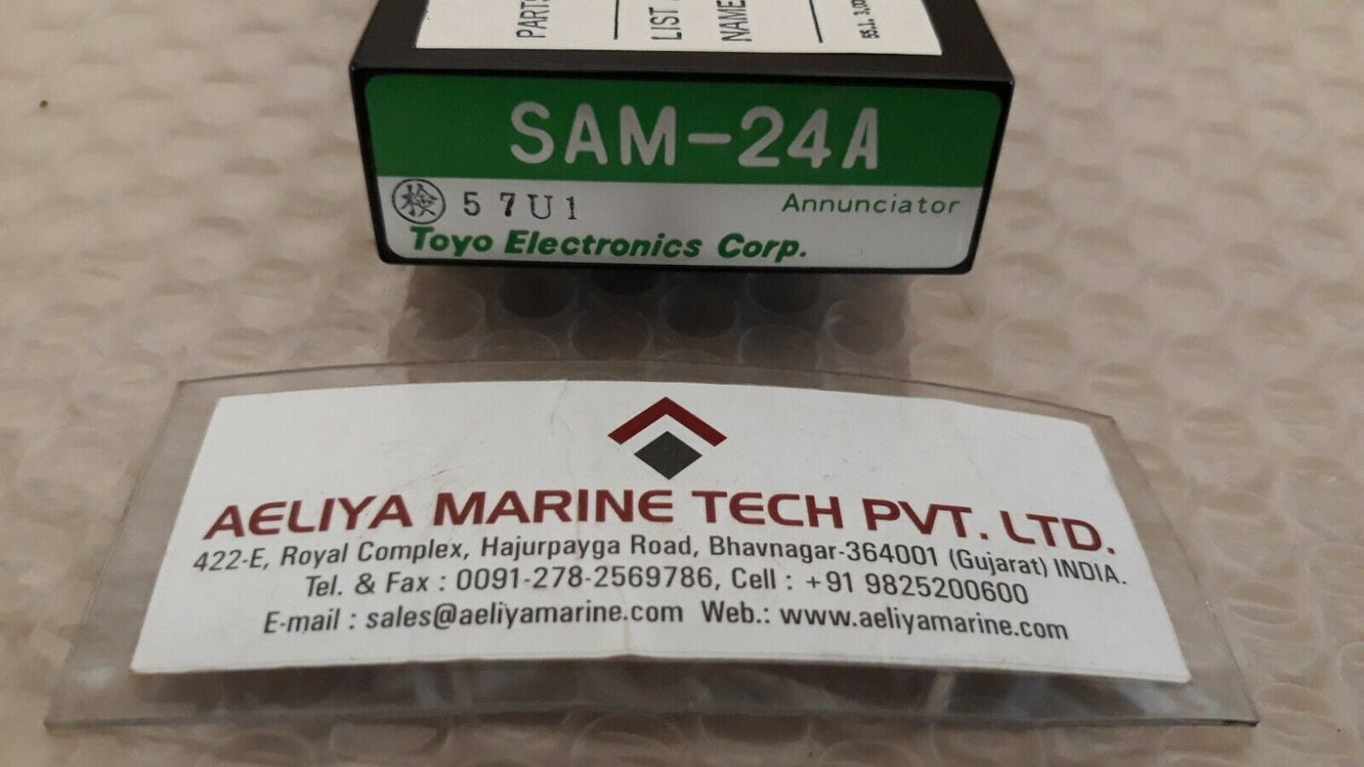Toyo sam-24a annunciator