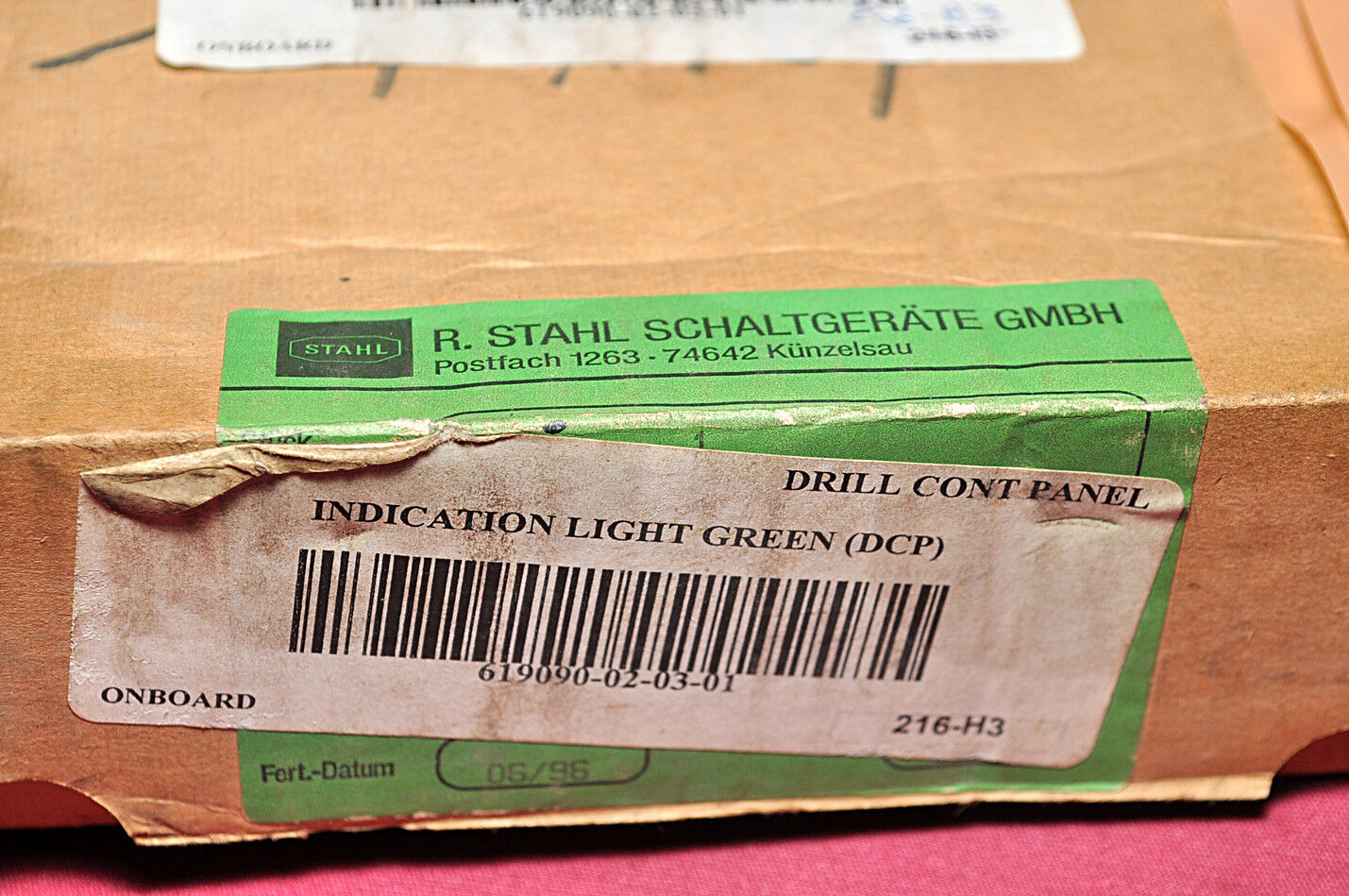 Stahl indication light green(dcp) panel 8013/22