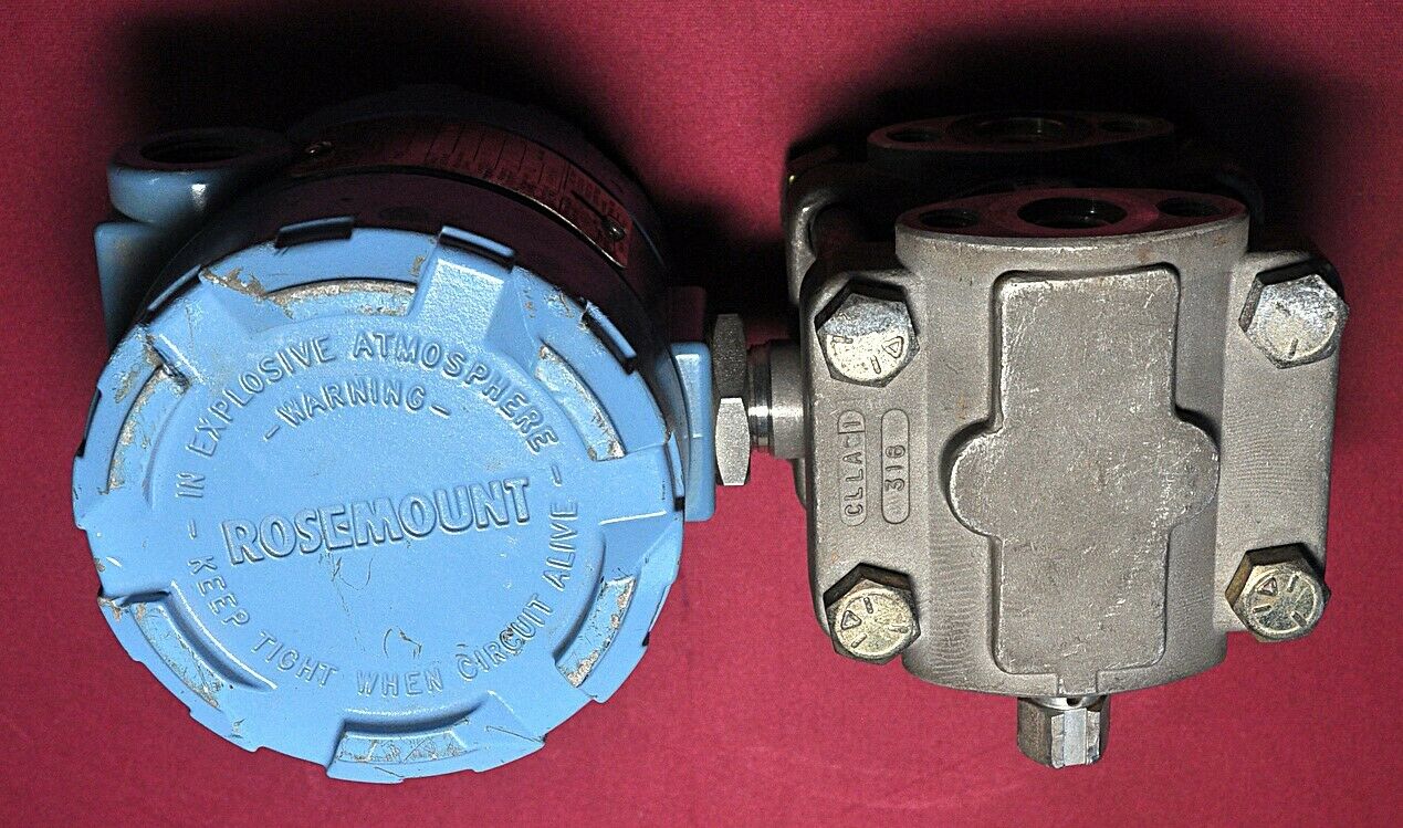 Rosemount 1151 dp6s22 smart pressure transmitter
