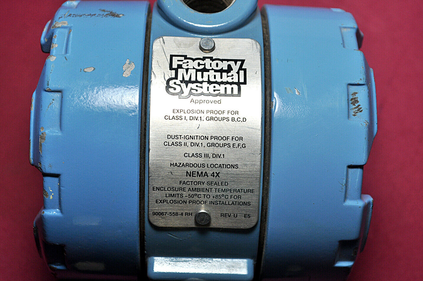 Rosemount 1151 dp6s22 smart pressure transmitter