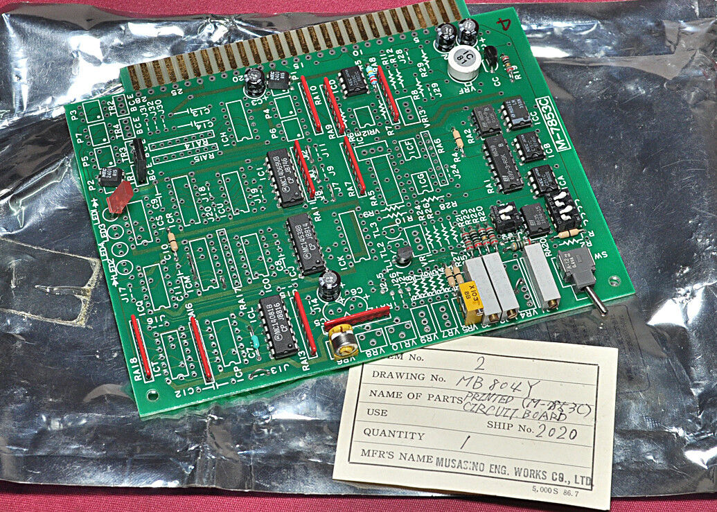 Musasino circuit board m-7883c