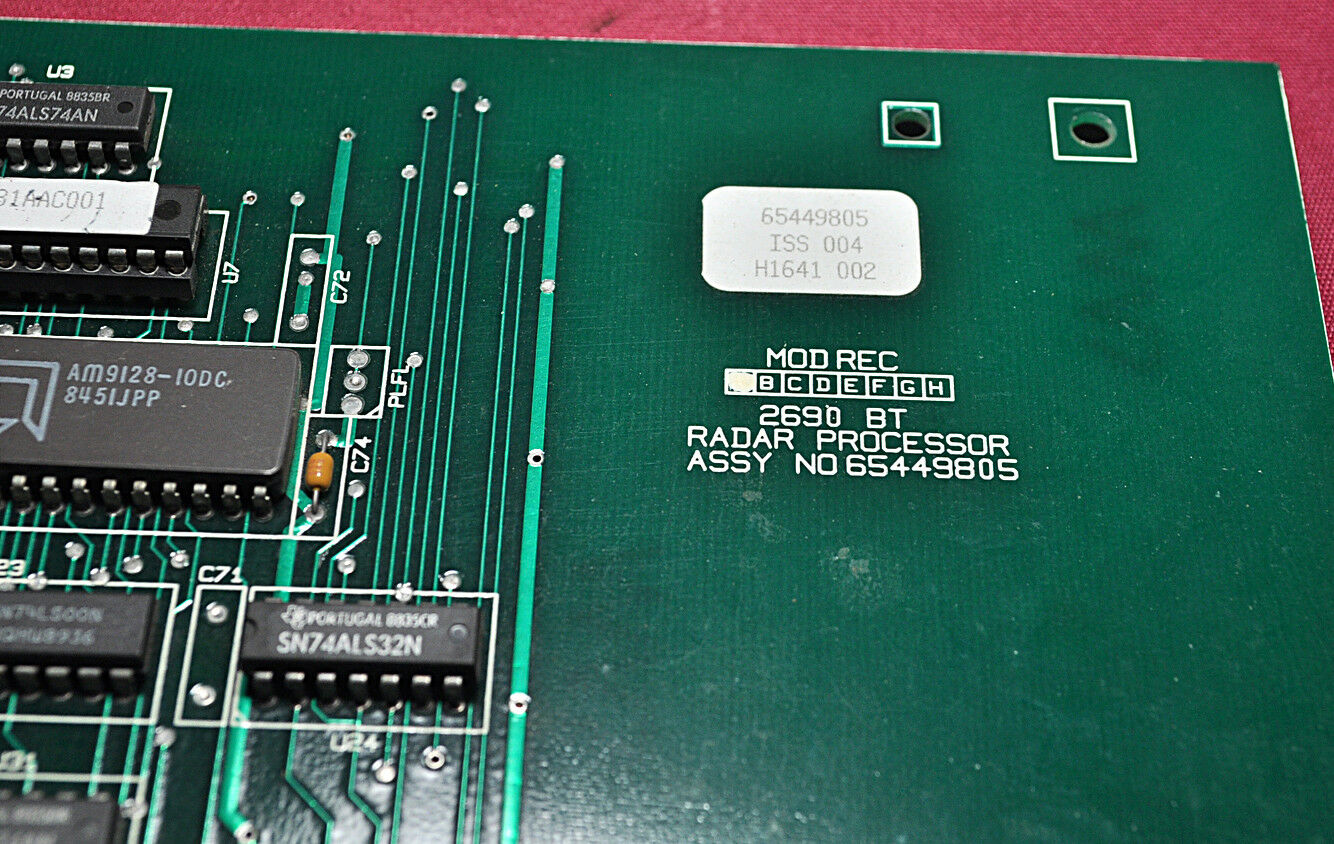 Toshiba 65449805 2690 radar processor