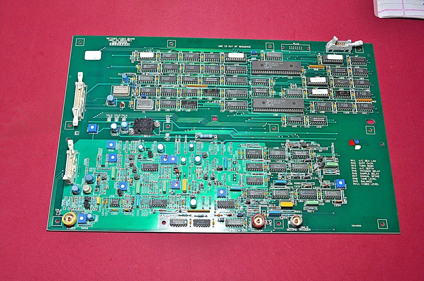 Retimed assy 65447811 video board 