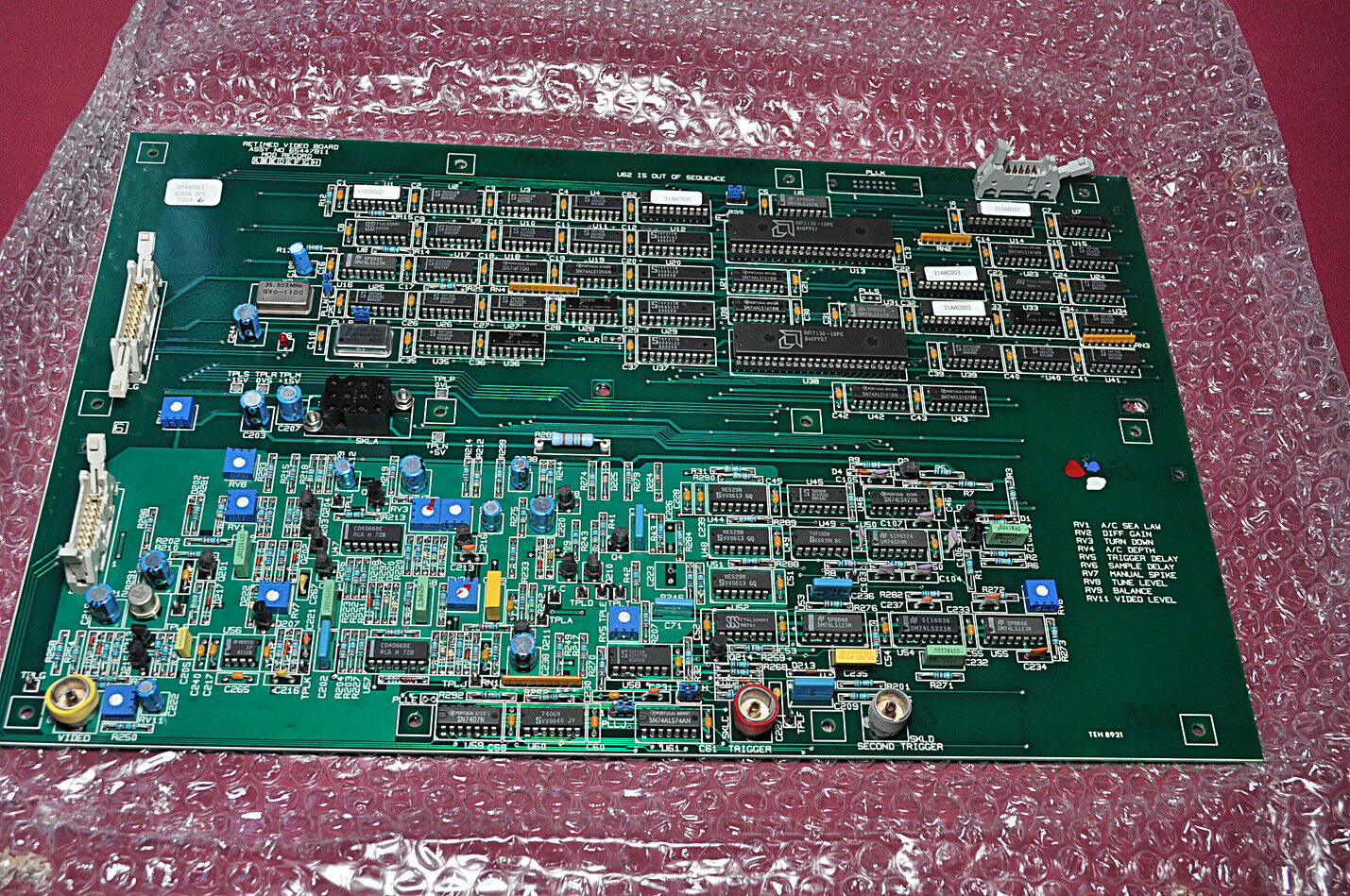 Retimed assy 65447811 video board 