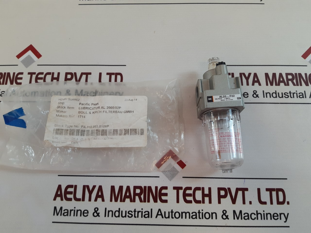 Smc Al20-f02 Air Lubricator
