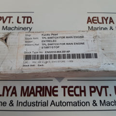 Mafelec 1Sns060001Z9850 Tpl Switch For Main Engine
