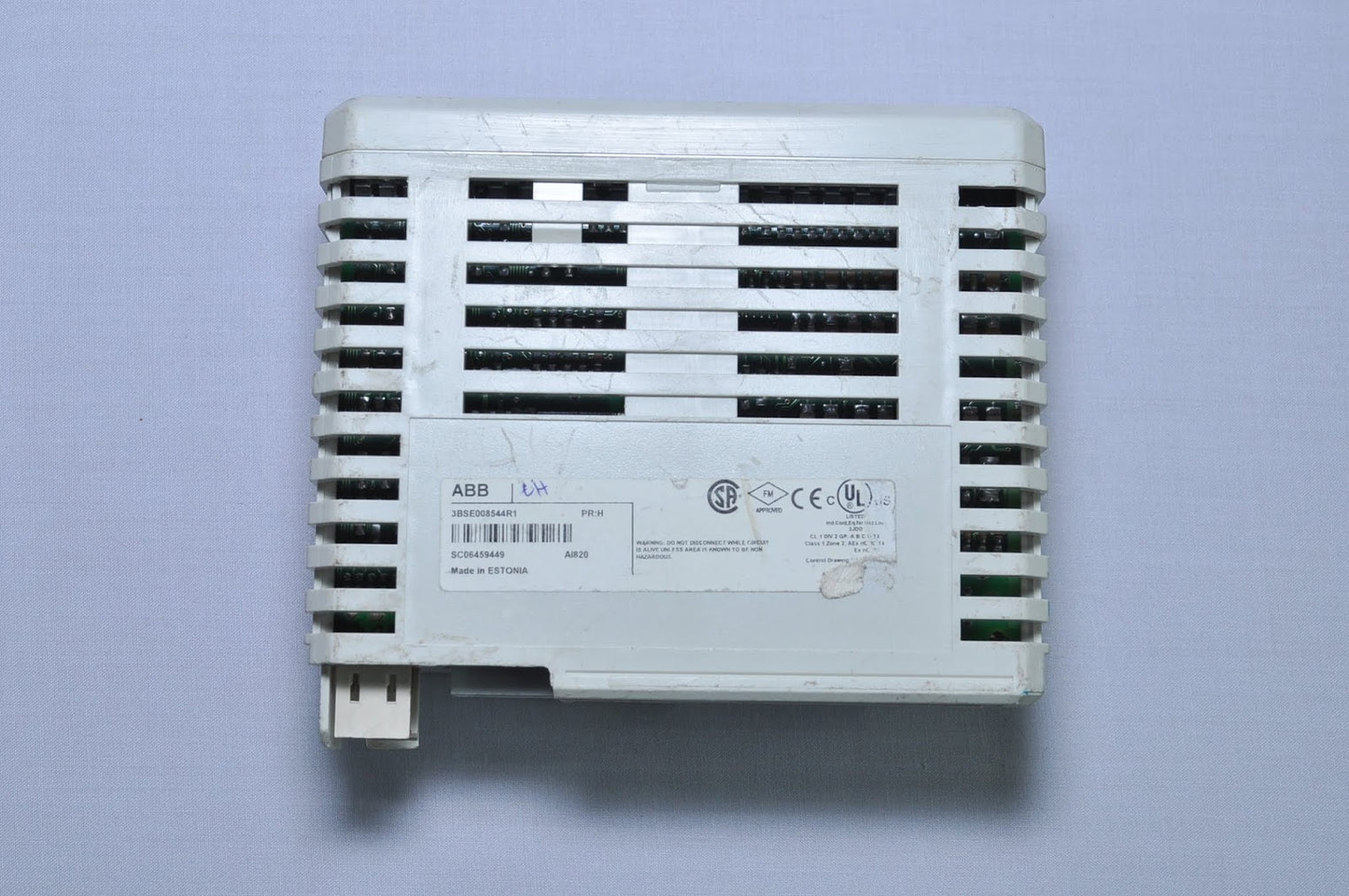 Abb ai820 analog input module article number 3bse008544r1