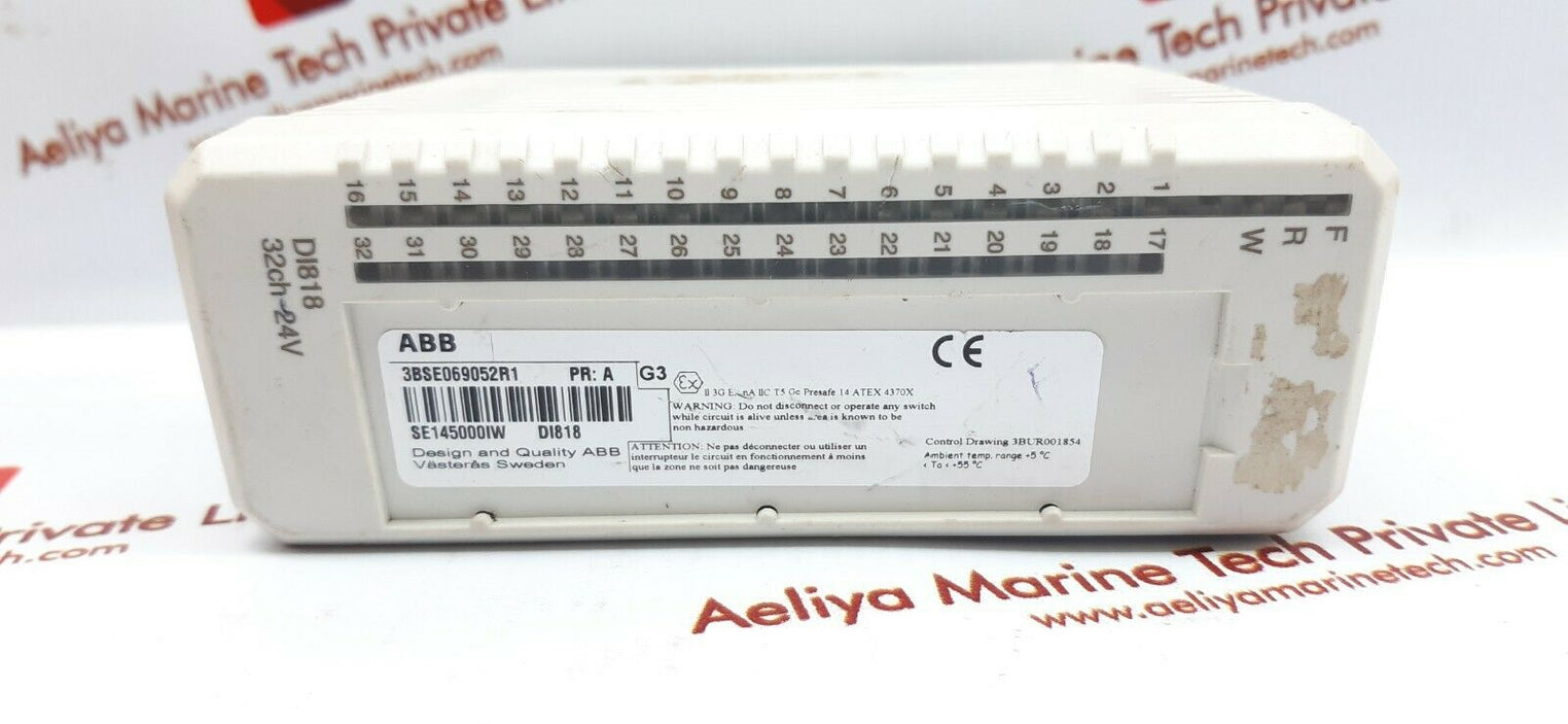 ABB dI818 3bse069052r1 module