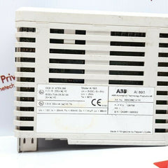 ABB aI893 3bsc690141r1 analog input module pr1