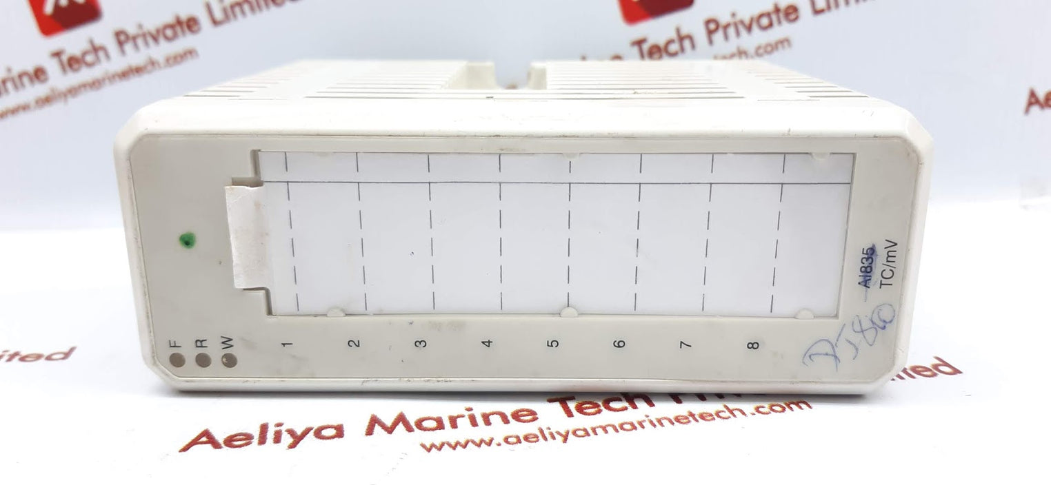 Abb ai835 3bse008508r1 tc/mv di810 analog input module