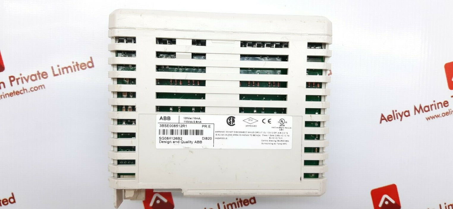 ABB dI820 3bse008512r1 digital input module pr e