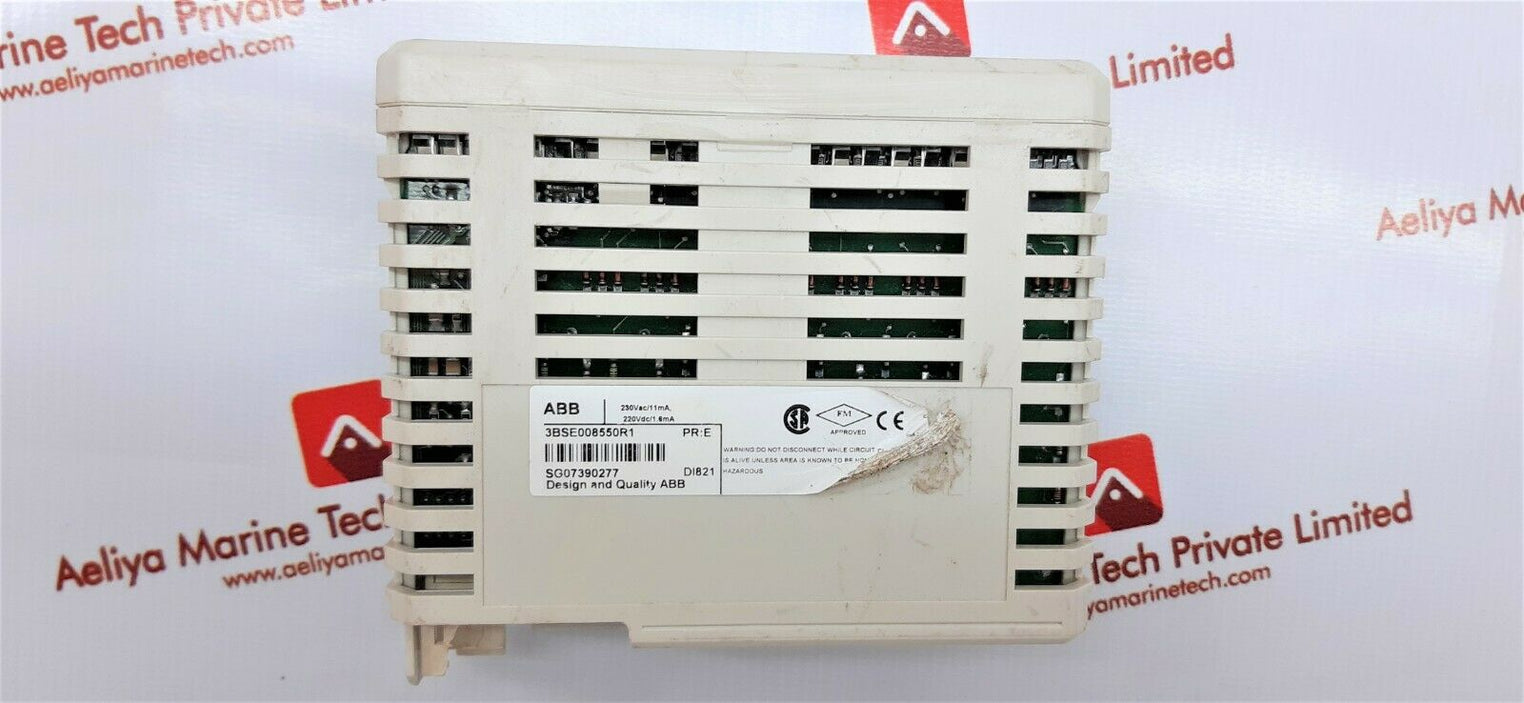 ABB dI821 digital input module 3bse008550r1 pr:E