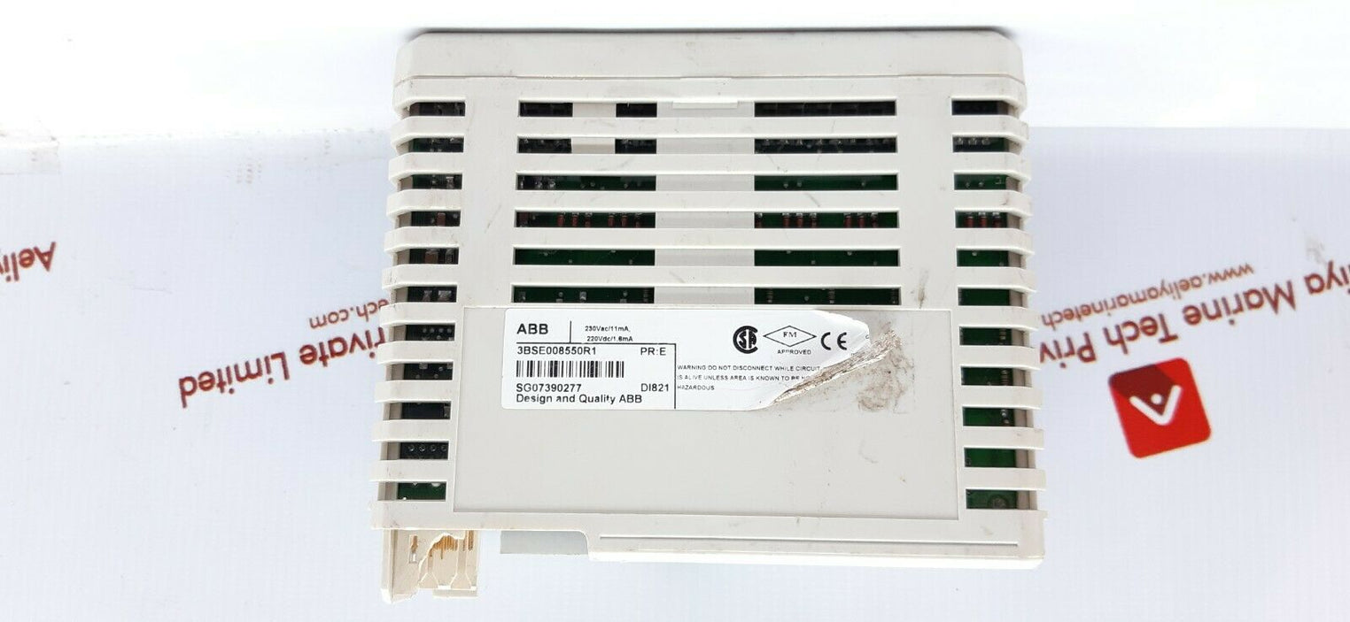 ABB dI821 digital input module 3bse008550r1 pr:E
