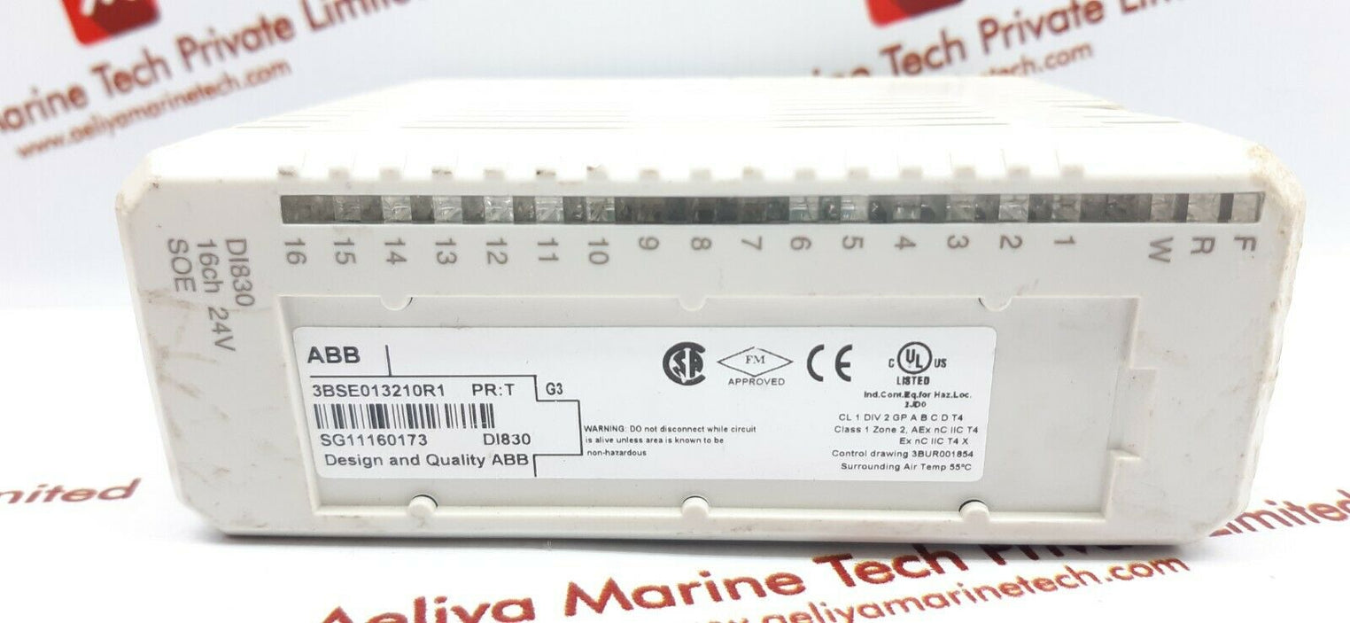 ABB dI830 3bse013210r1 digital input soe module