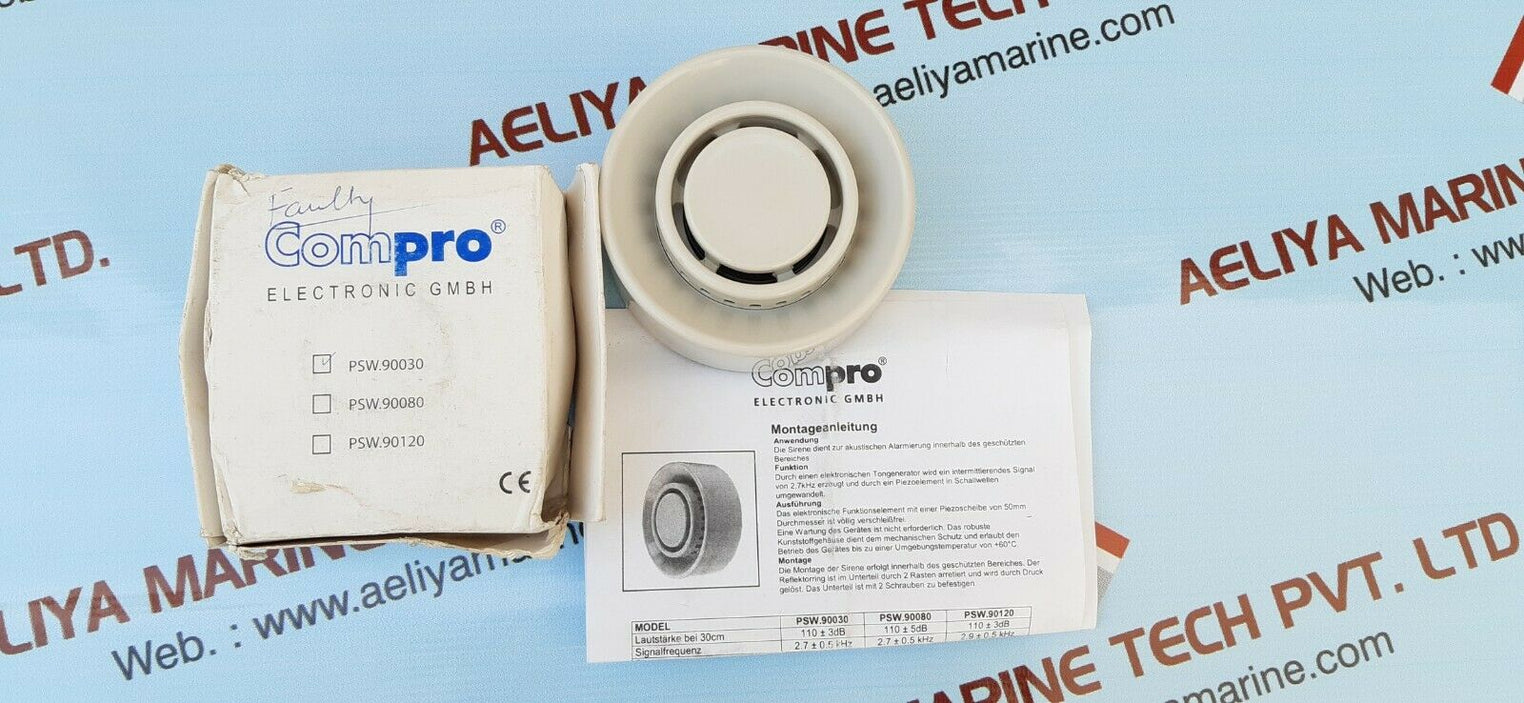 Compro psw.90030 piezo siren 12v dc