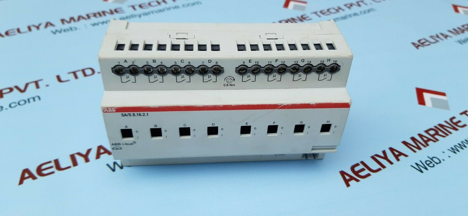 ABB sa/s8.16.2.1 switching actuator 250/440v~