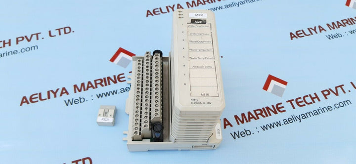 Abb ai810 0..20ma, 0...10v analog input module
