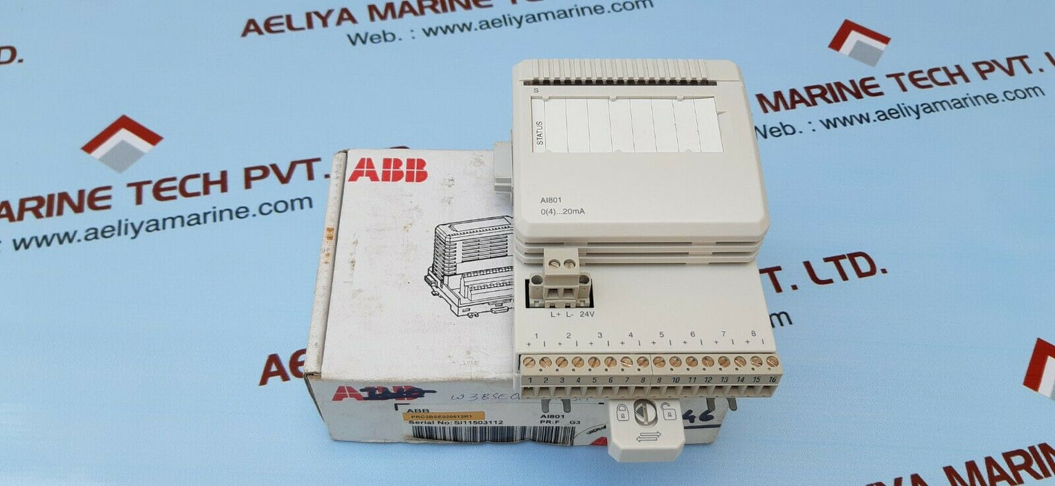 ABB aI801 analog input module 3bse020512r1