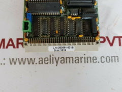 Moland 203091-531b pc board input module cpu-lan new
