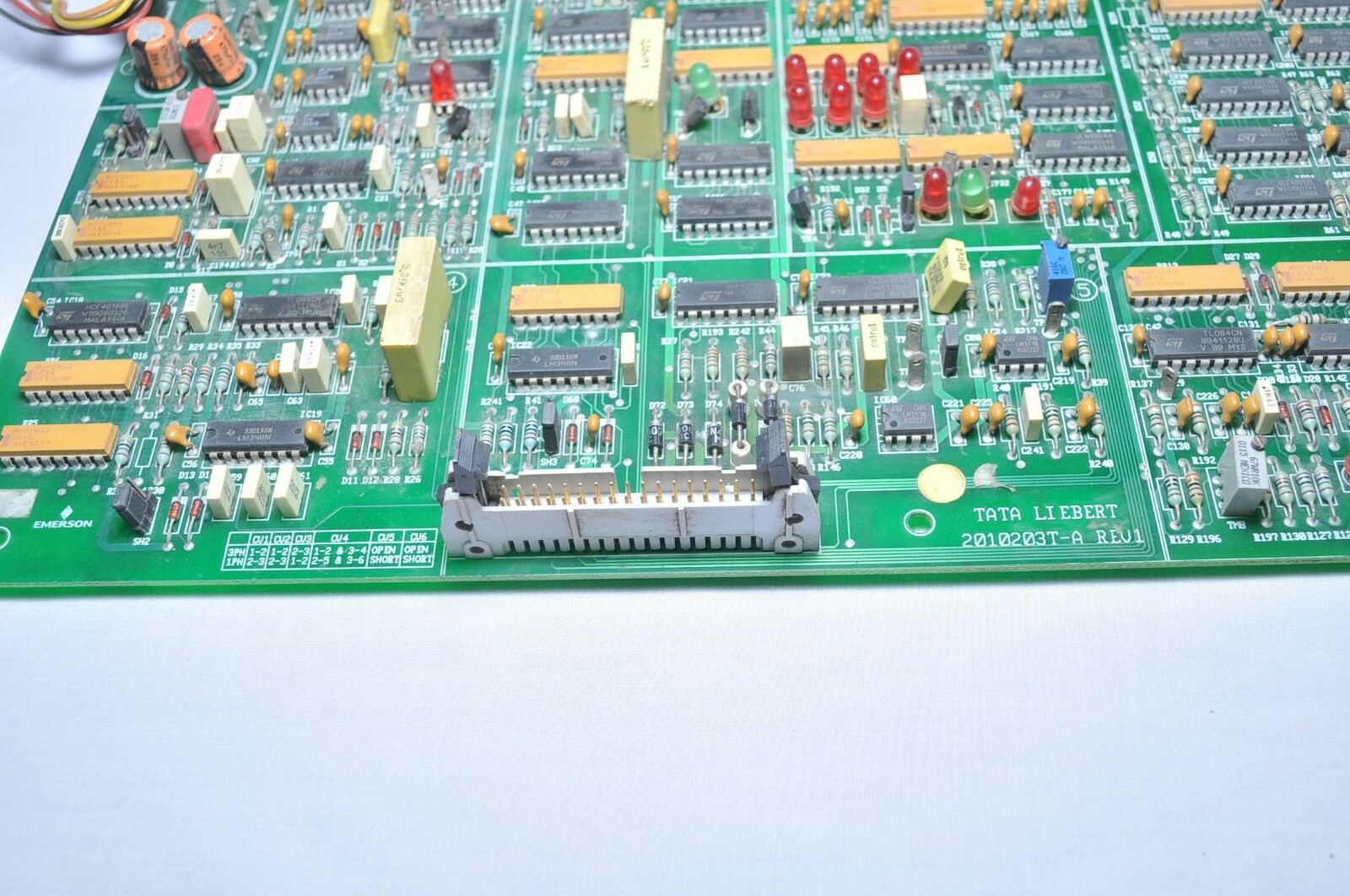 TATA Liebert 2010203T-A Rev 1 Emerson 7021020320A Rev 1 0210203T-A Rev 1 