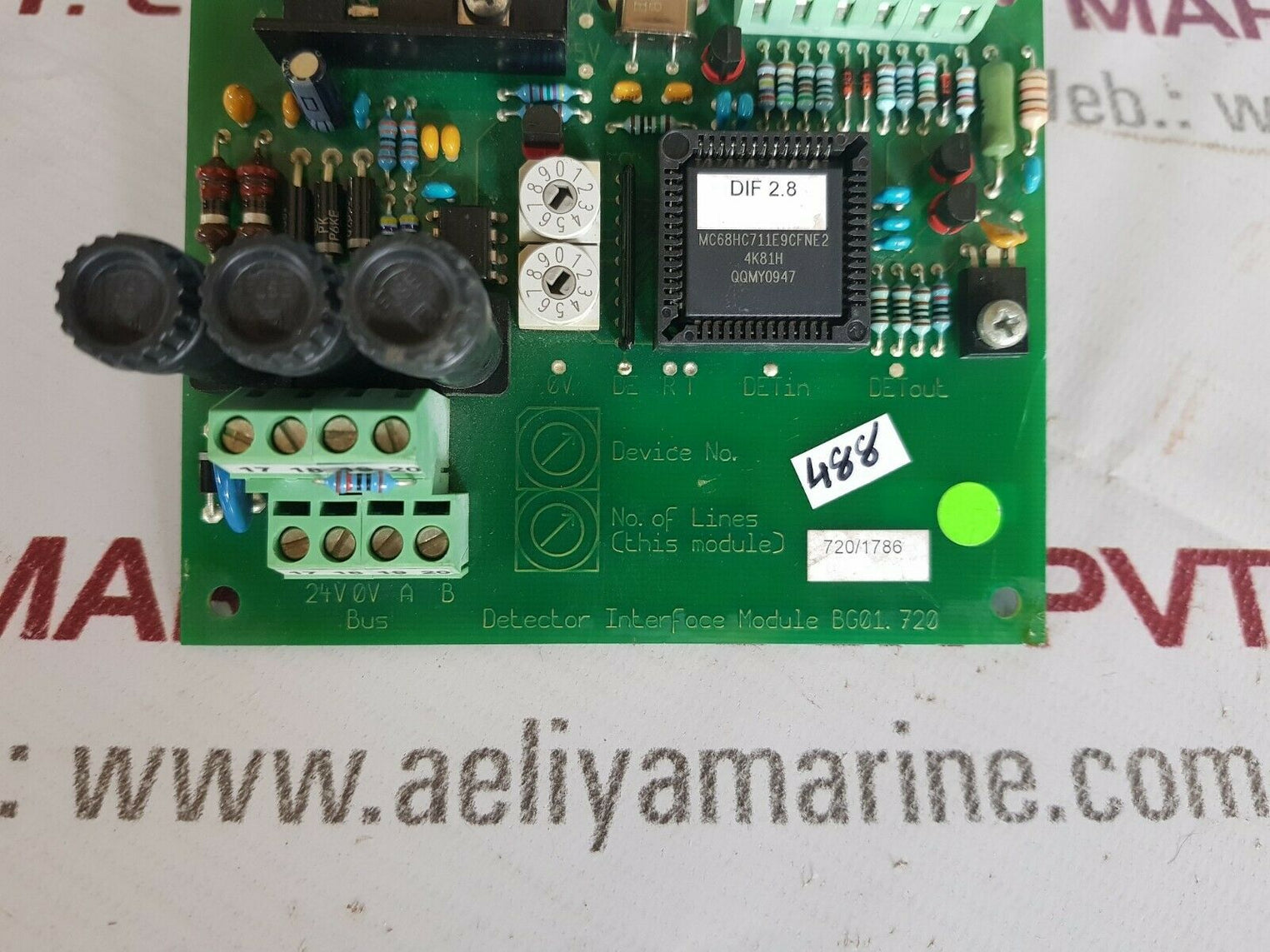 Detector interface module bg01.720 24v 720/1786