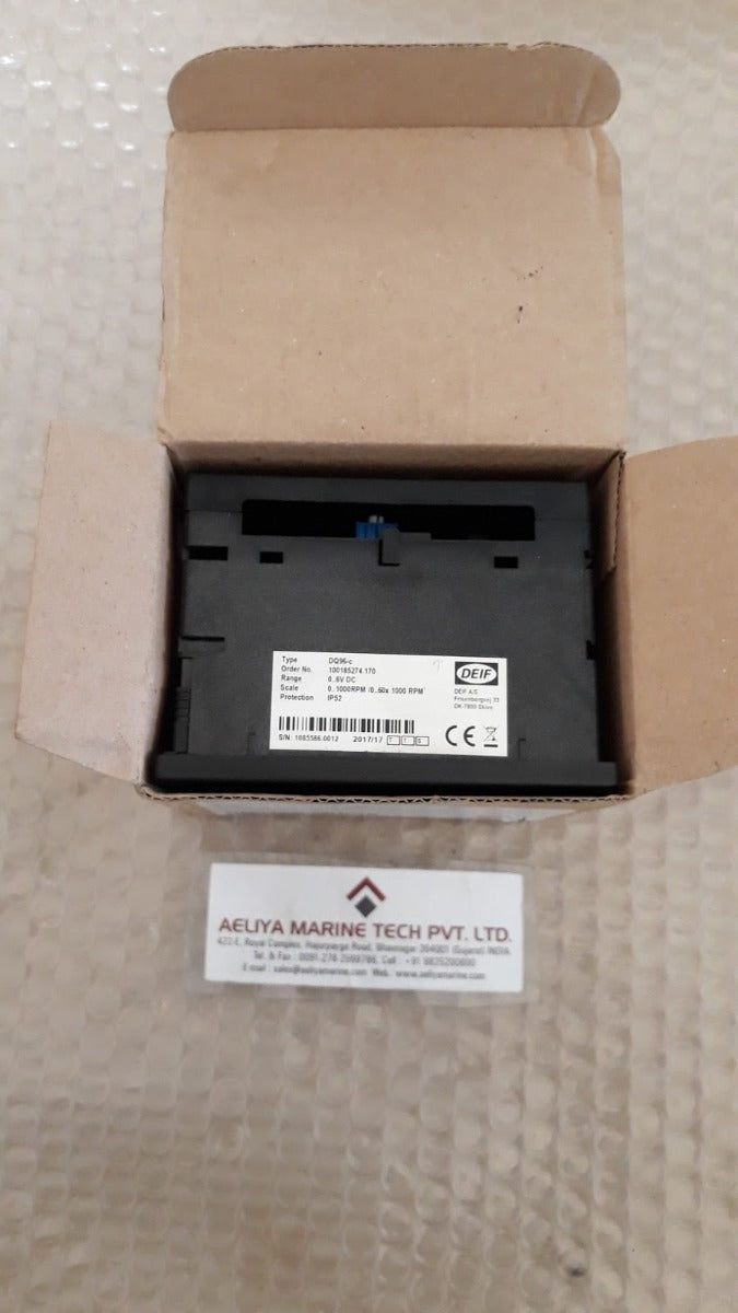 Deif dq96-c rpm meter