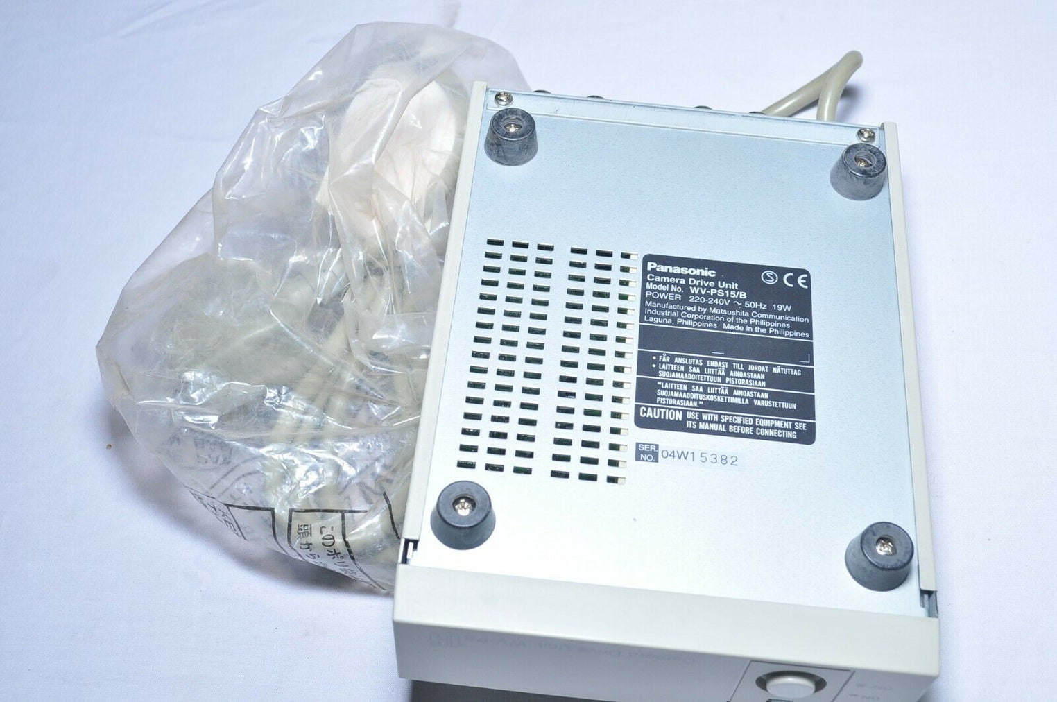 Panasonic wv-ps15/b camera driver unit