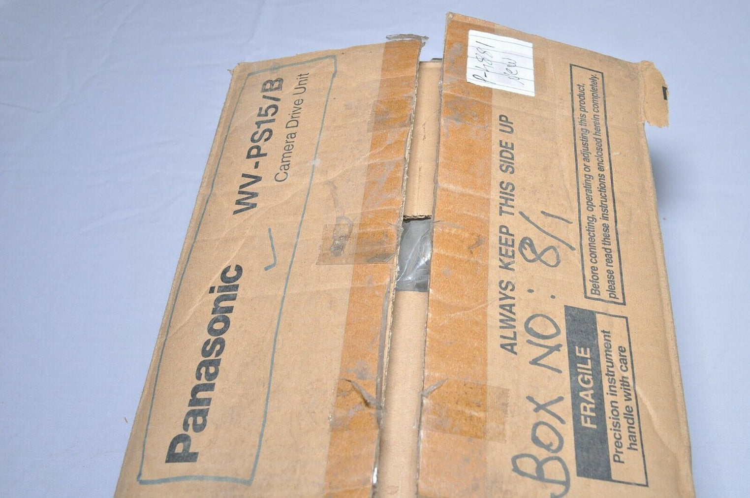 Panasonic wv-ps15/b camera driver unit